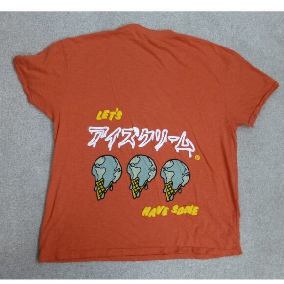 Ice Cream Embroidered Red T-Shirt - Picture 3 of 9